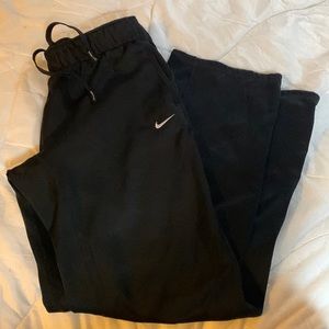 Nike sweatpants. Boot cut style.